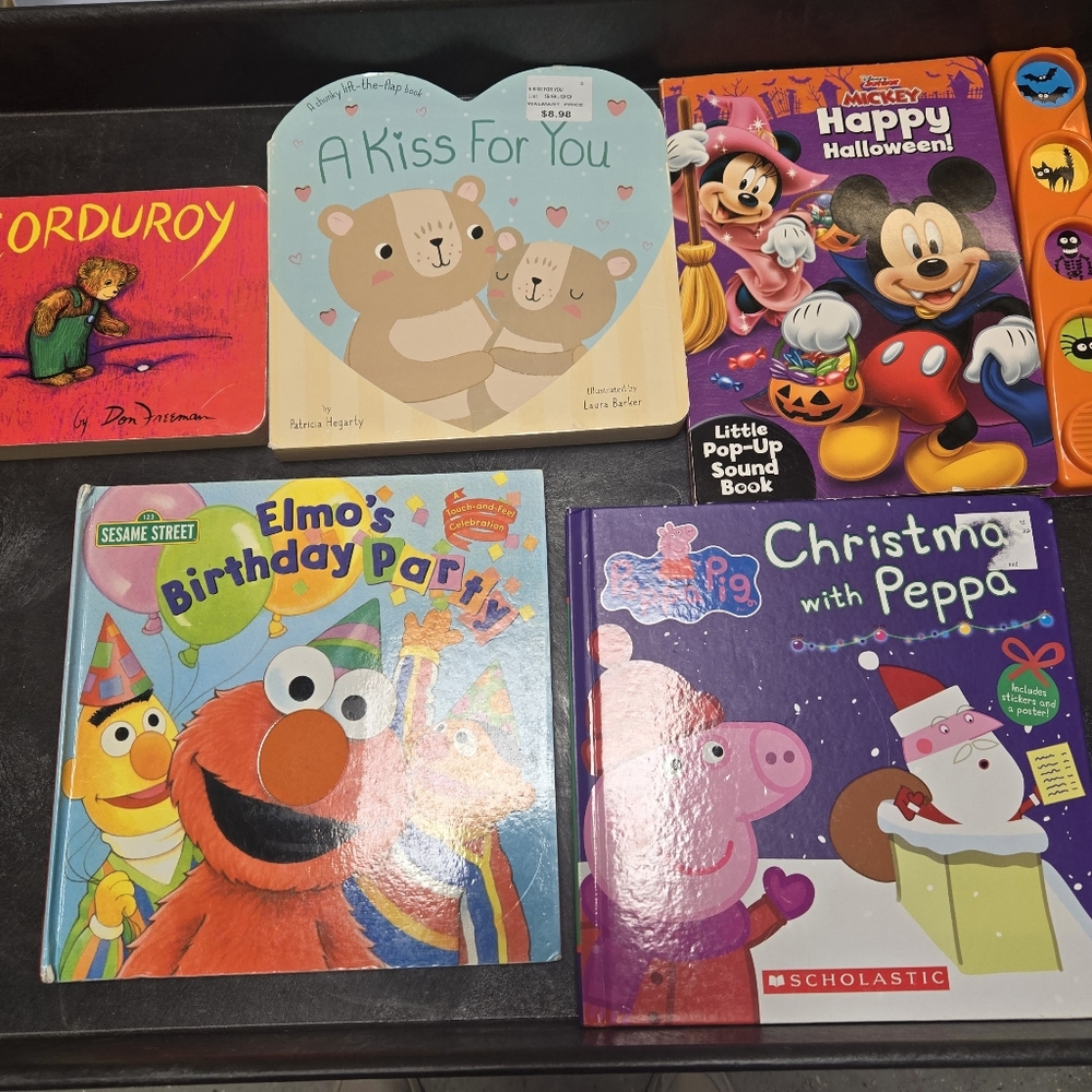 Kids Hard Books Lot 5